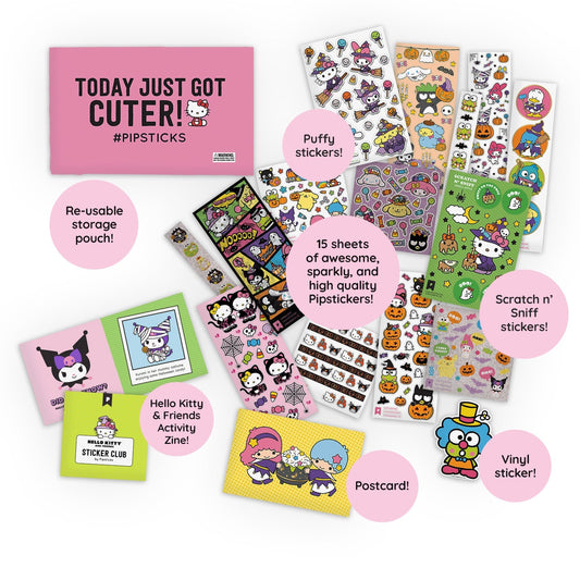 Hello Kitty & Friends Halloween Sticker Pack