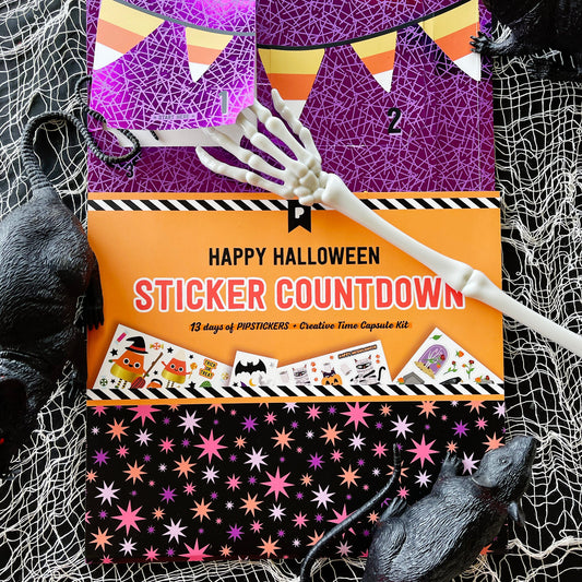 Happy Halloween Sticker Countdown