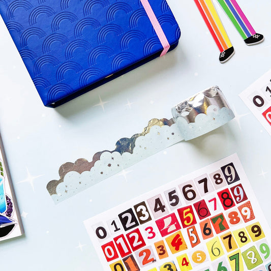Shimmering Skyline Washi