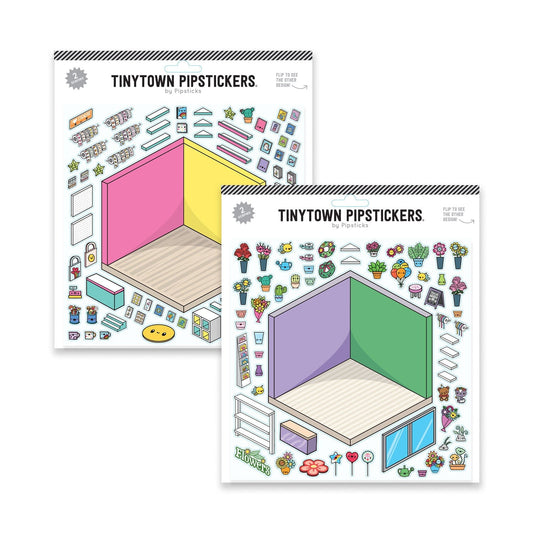 Stickers & Stems Tinytown Stickers