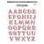 Rosebud Big Alphabet (5ct)
