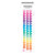 Fuzzy Rainbow Hearts
