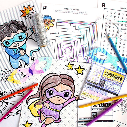 2020 October Kids Club Printables