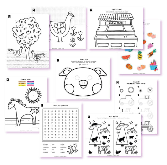 2020 June Kids Club Printables