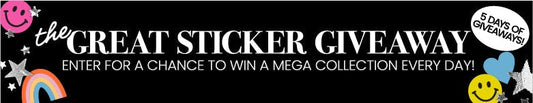National Sticker Day: 5 Days Of Giveaways!