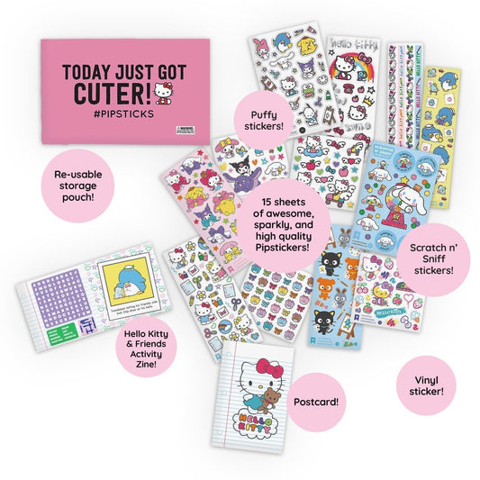 Sneak Peek: July HKF Sticker Club Pack