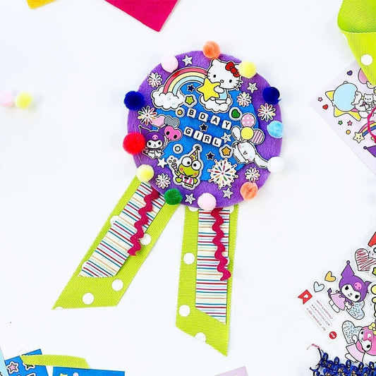 Inside the Sticker Club: Handmade Celebration Badge