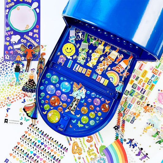 Inside the Sticker Club: Decorating our Mailbox for Summer
