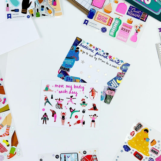 Inside the Sticker Club: Motivation is more fun with STICKERS!