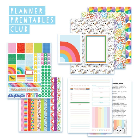 2019 February Planner Club Printables