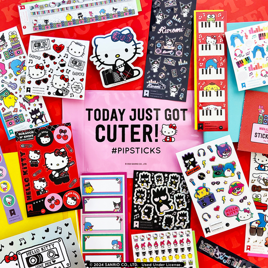Rock On Hello Kitty and Friends Sticker Pack
