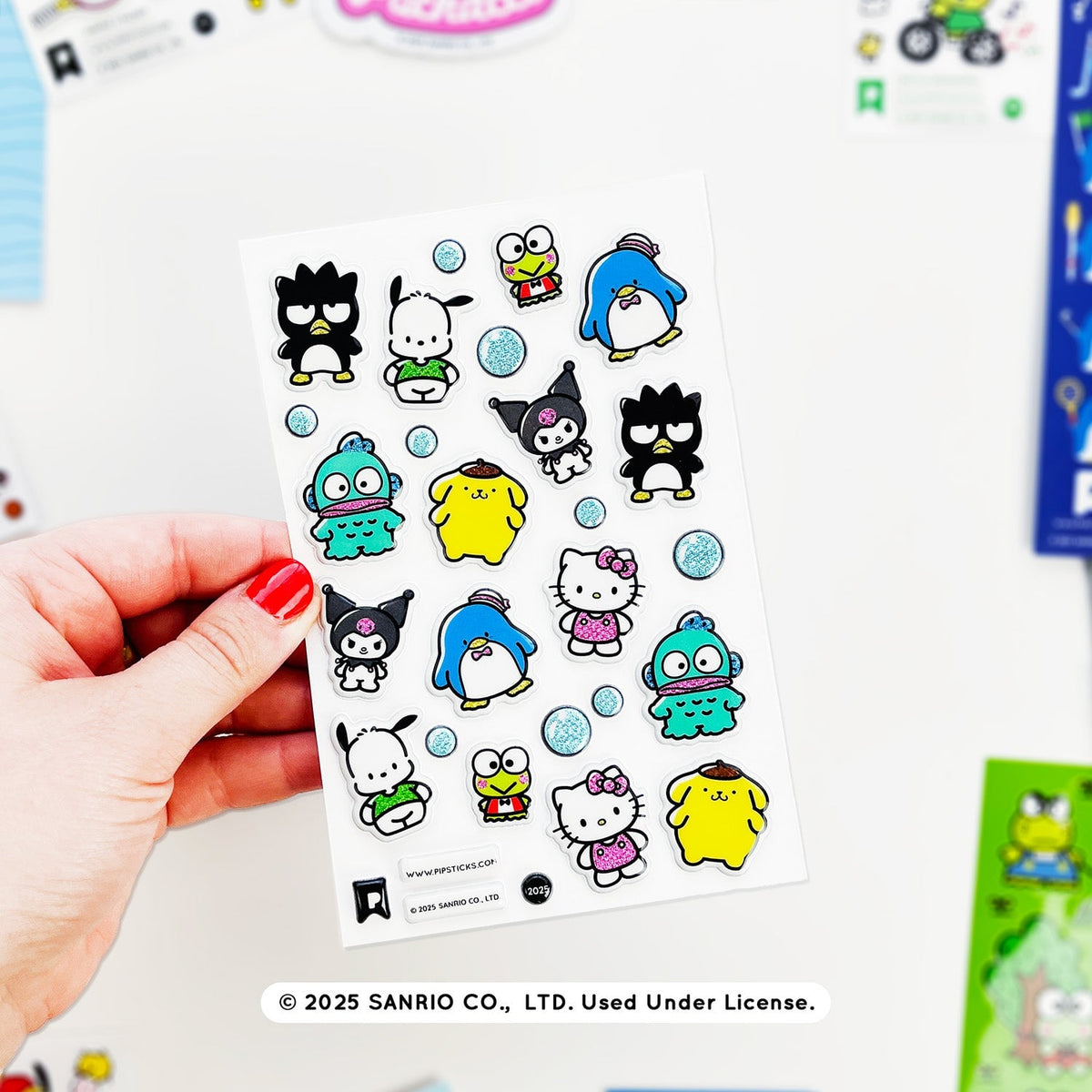 Play All Day Hello Kitty & Friends Sticker Club Pack