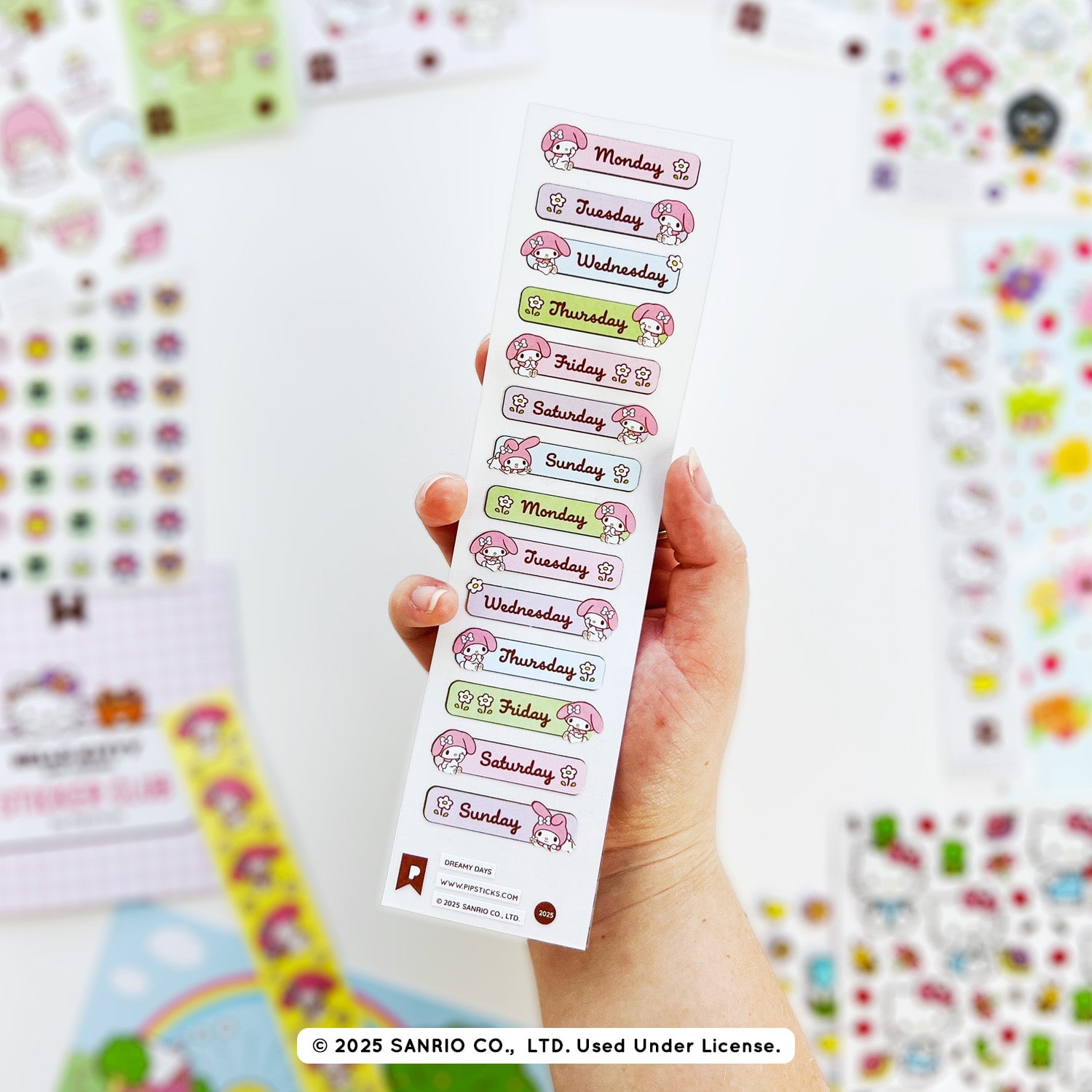 Sweet Sunny Days Hello Kitty and Friends Sticker Pack