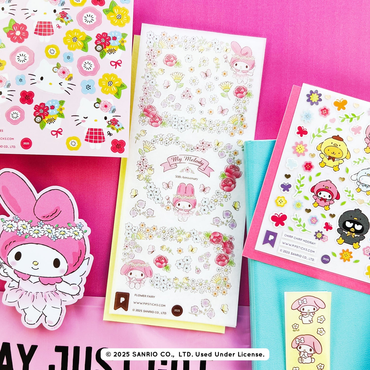 Sweet Sunny Days Hello Kitty and Friends Sticker Pack