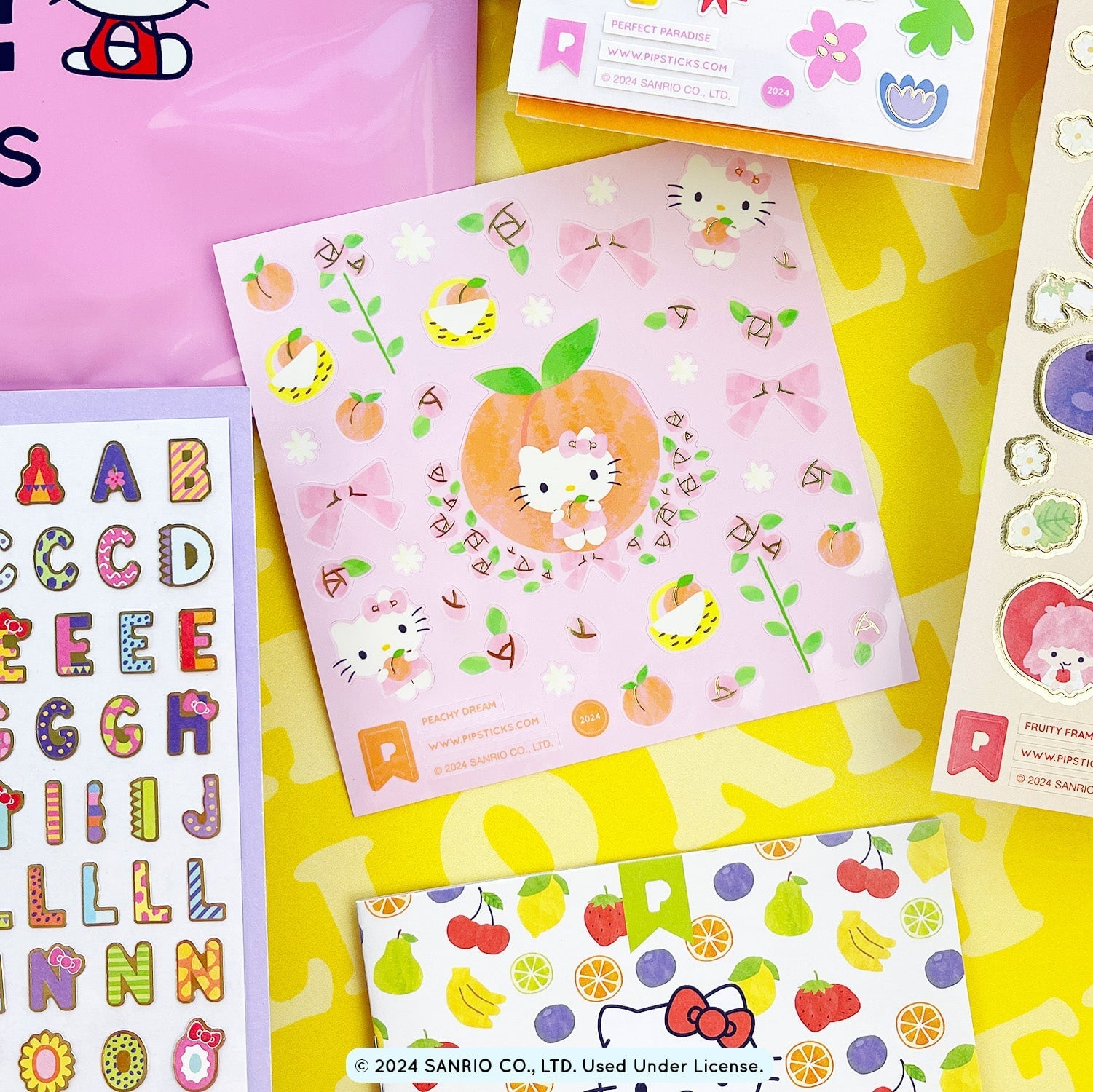 Fruitful Fun Hello Kitty and Friends Sticker Pack