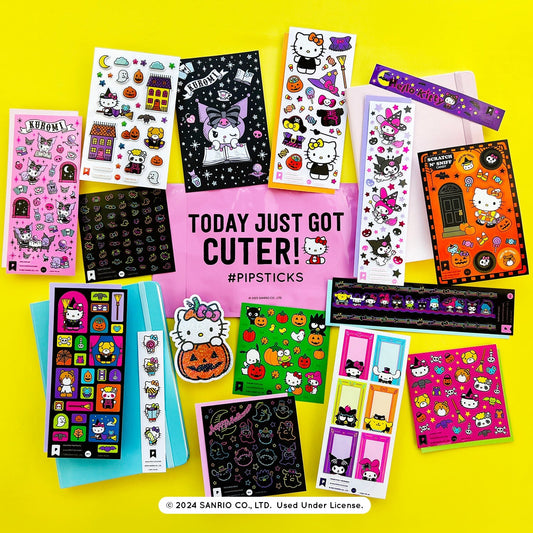 Trick Or Treat Hello Kitty and Friends Sticker Pack
