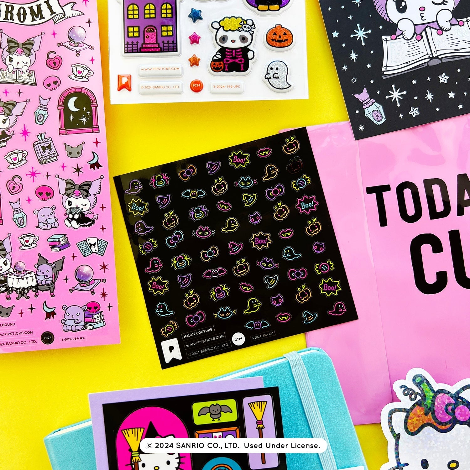 Trick Or Treat Hello Kitty and Friends Sticker Pack