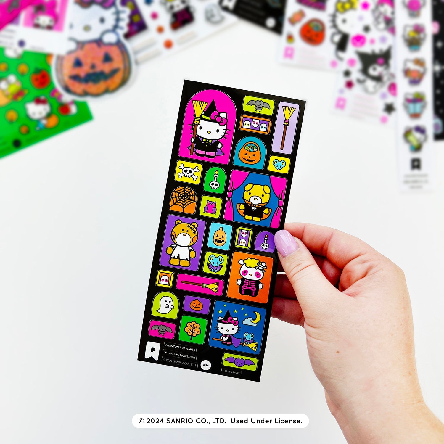 Trick Or Treat Hello Kitty and Friends Sticker Pack