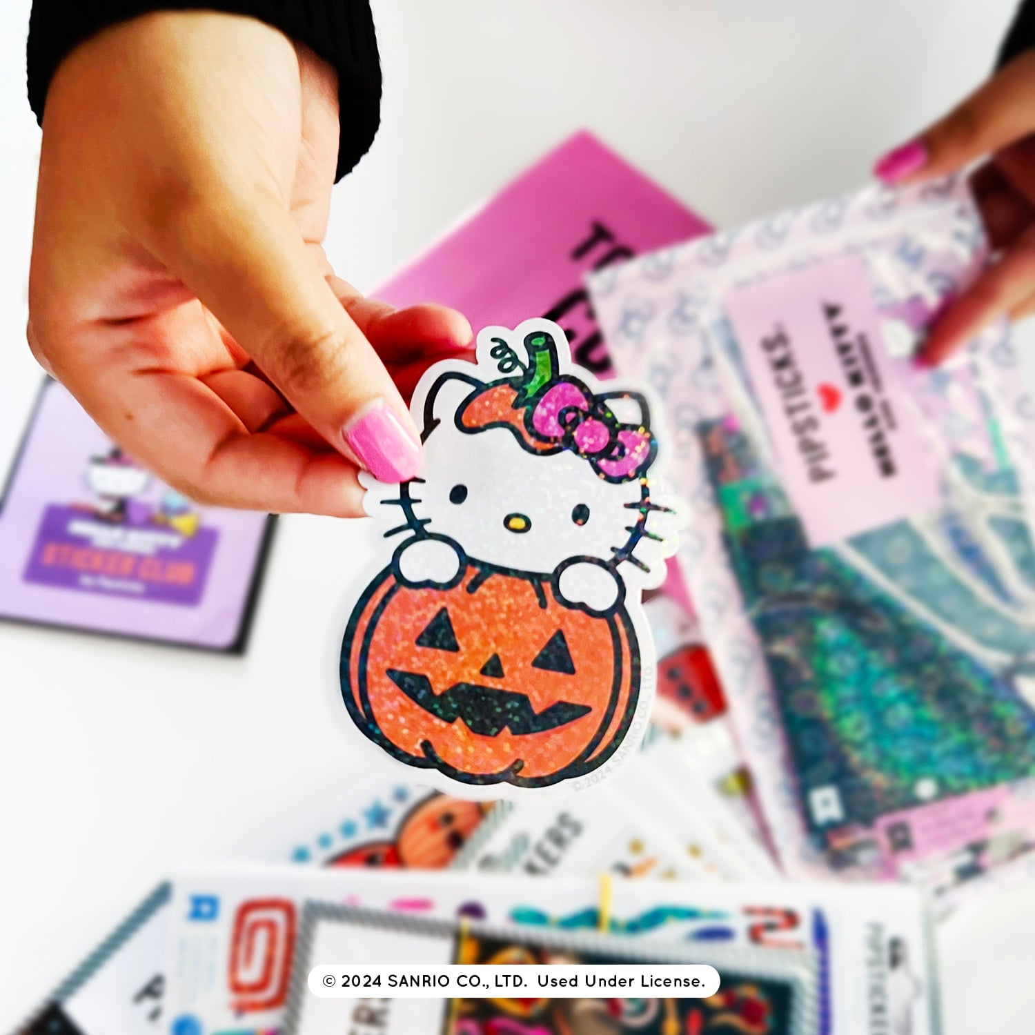 Trick Or Treat Hello Kitty and Friends Sticker Pack