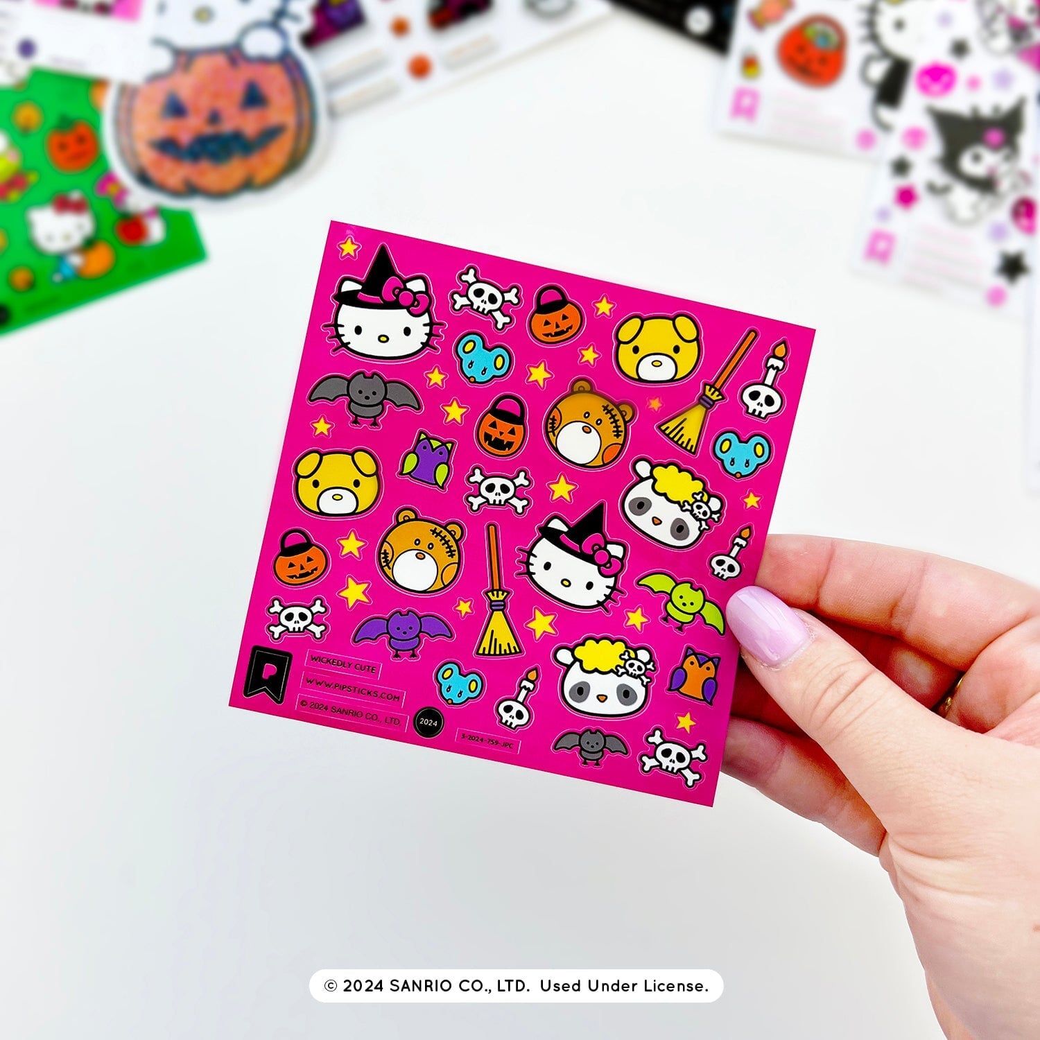 Trick Or Treat Hello Kitty and Friends Sticker Pack