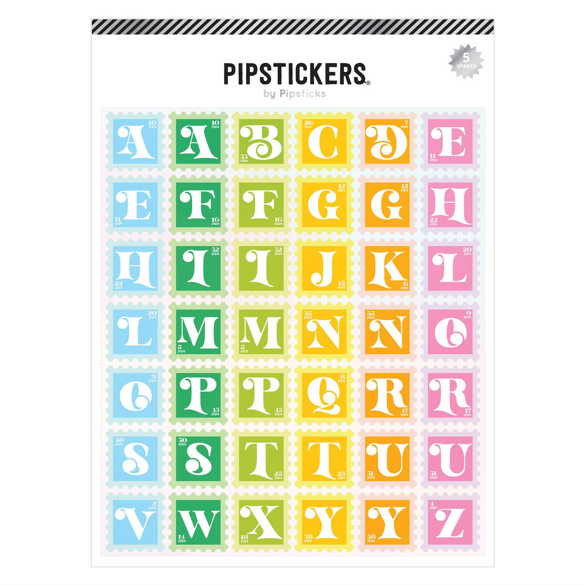 Stamp It Out Big Alphabet (5ct)