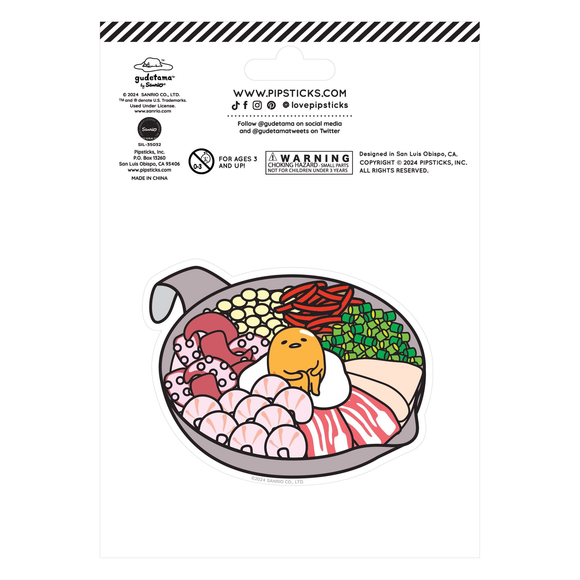 Gudetama Lazy Sticker & Stationery Box