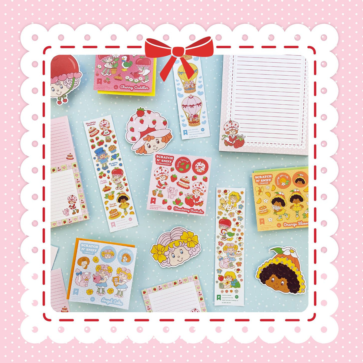 Pipsticks + Strawberry Shortcake Sweet Stationery Box