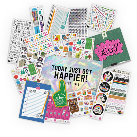 Throwback to School Sticker Club Pack