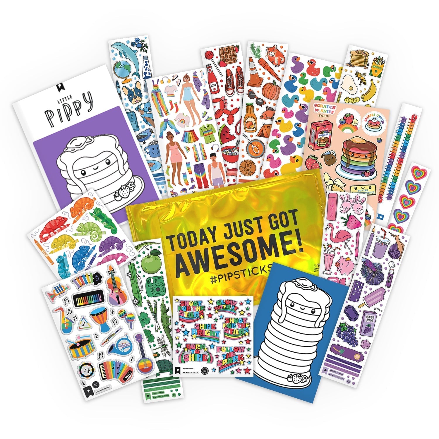 Colors of the Rainbow KID Classic Sticker Pack