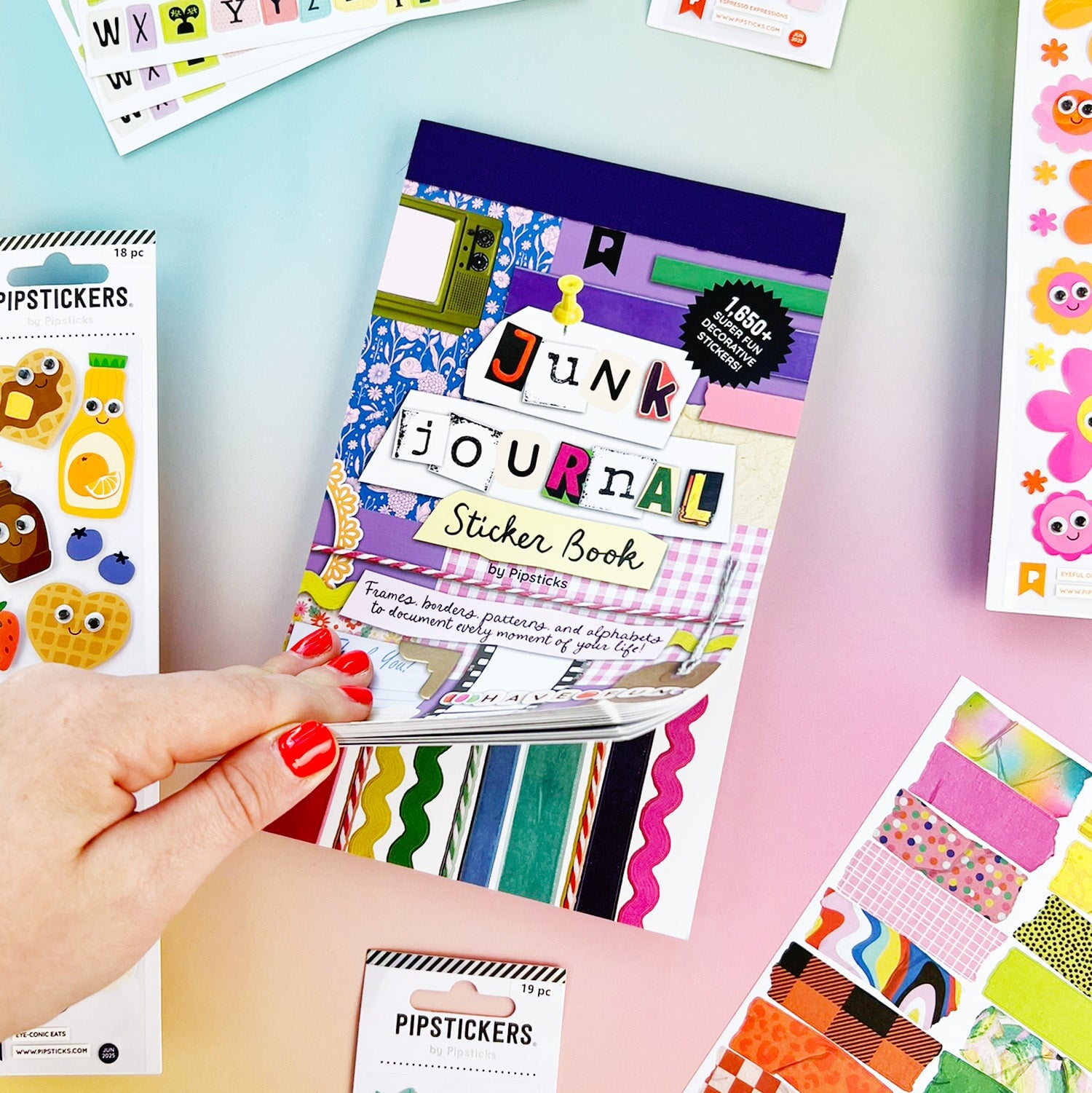 Mix & Match Junk Journal Sticker Book