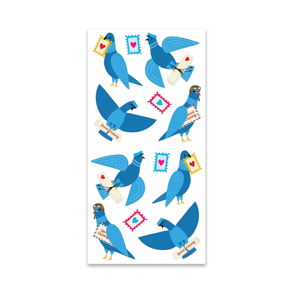 Send More Mail Stickers On The Roll Collection