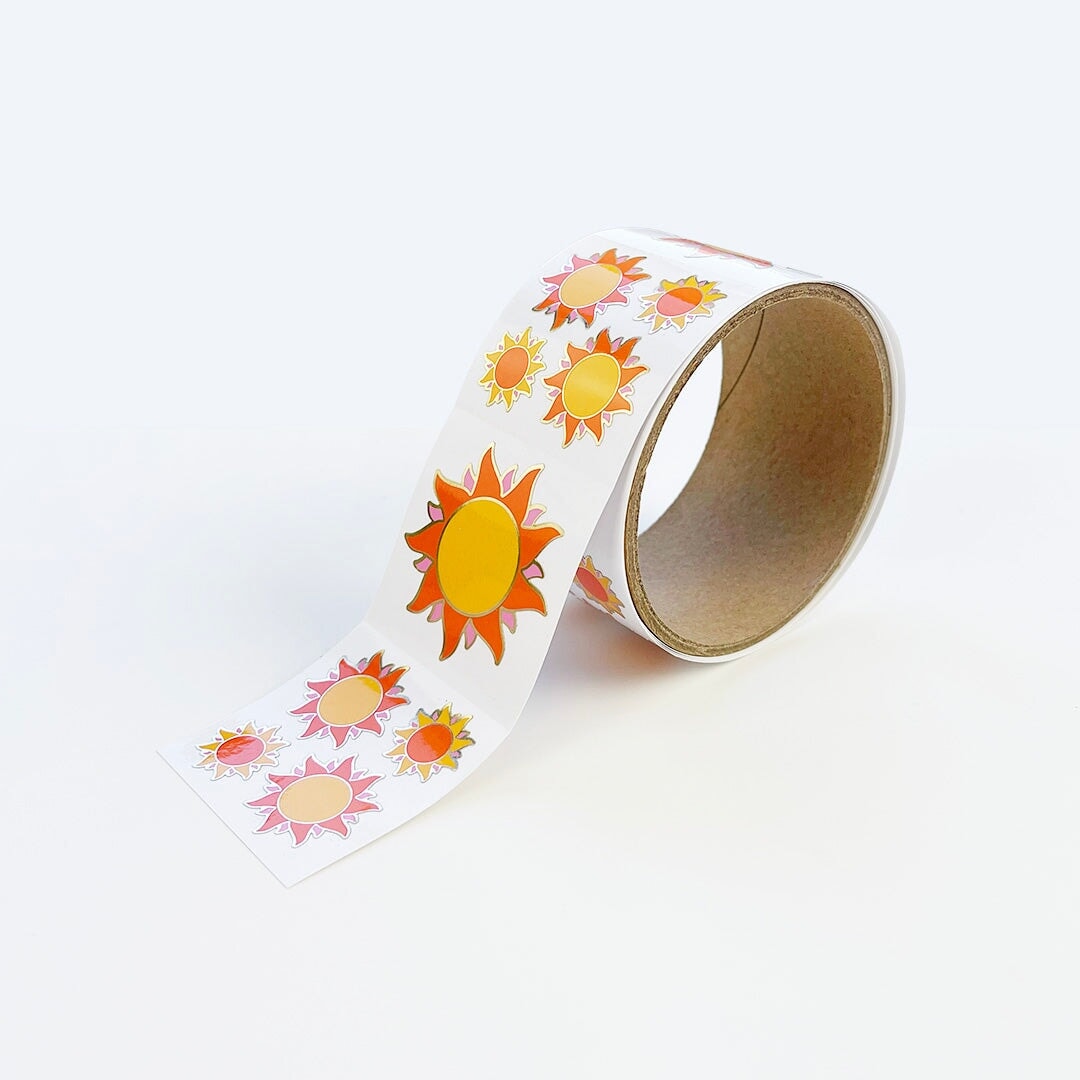 Splendid Sky Stickers On The Roll Collection