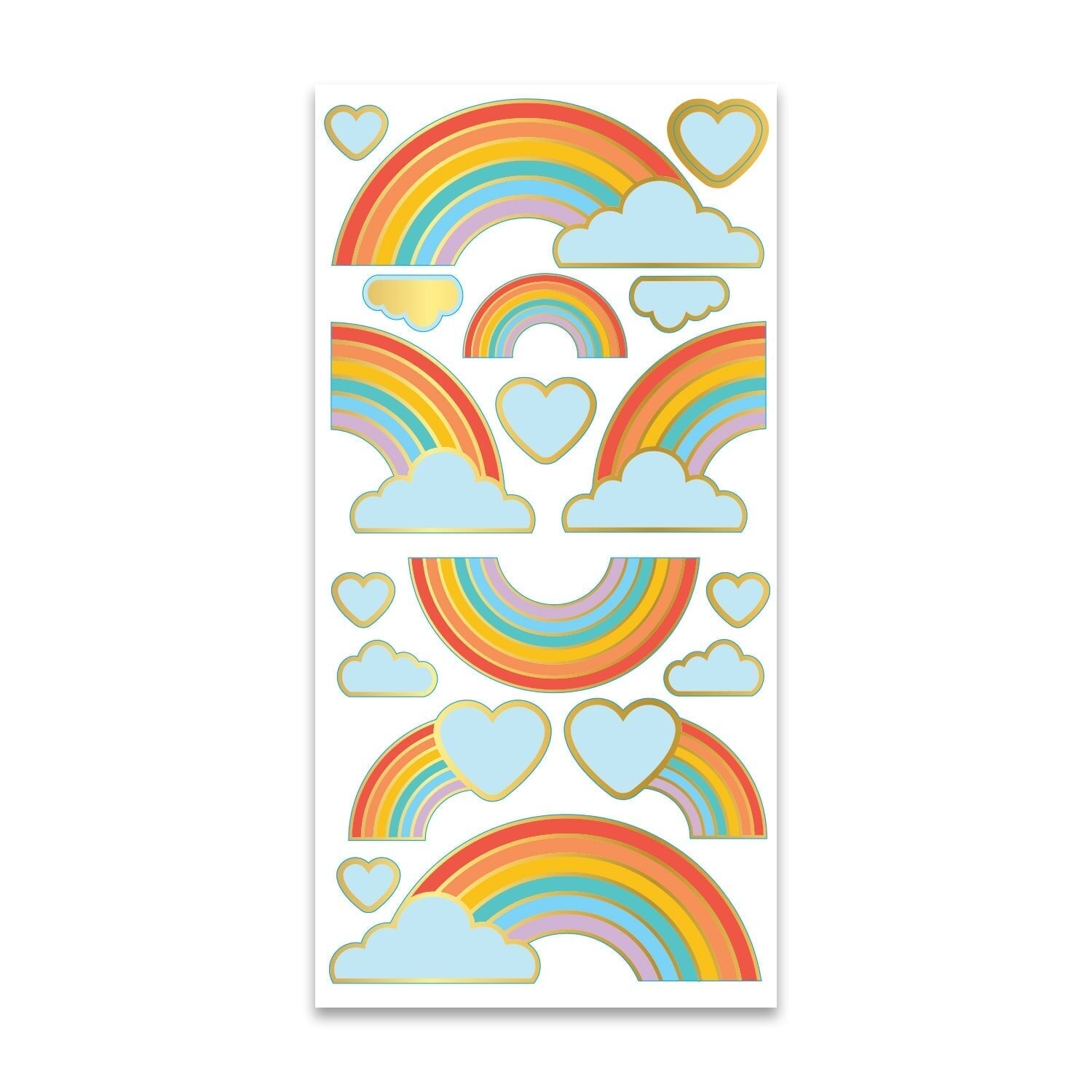 Splendid Sky Stickers On The Roll Collection