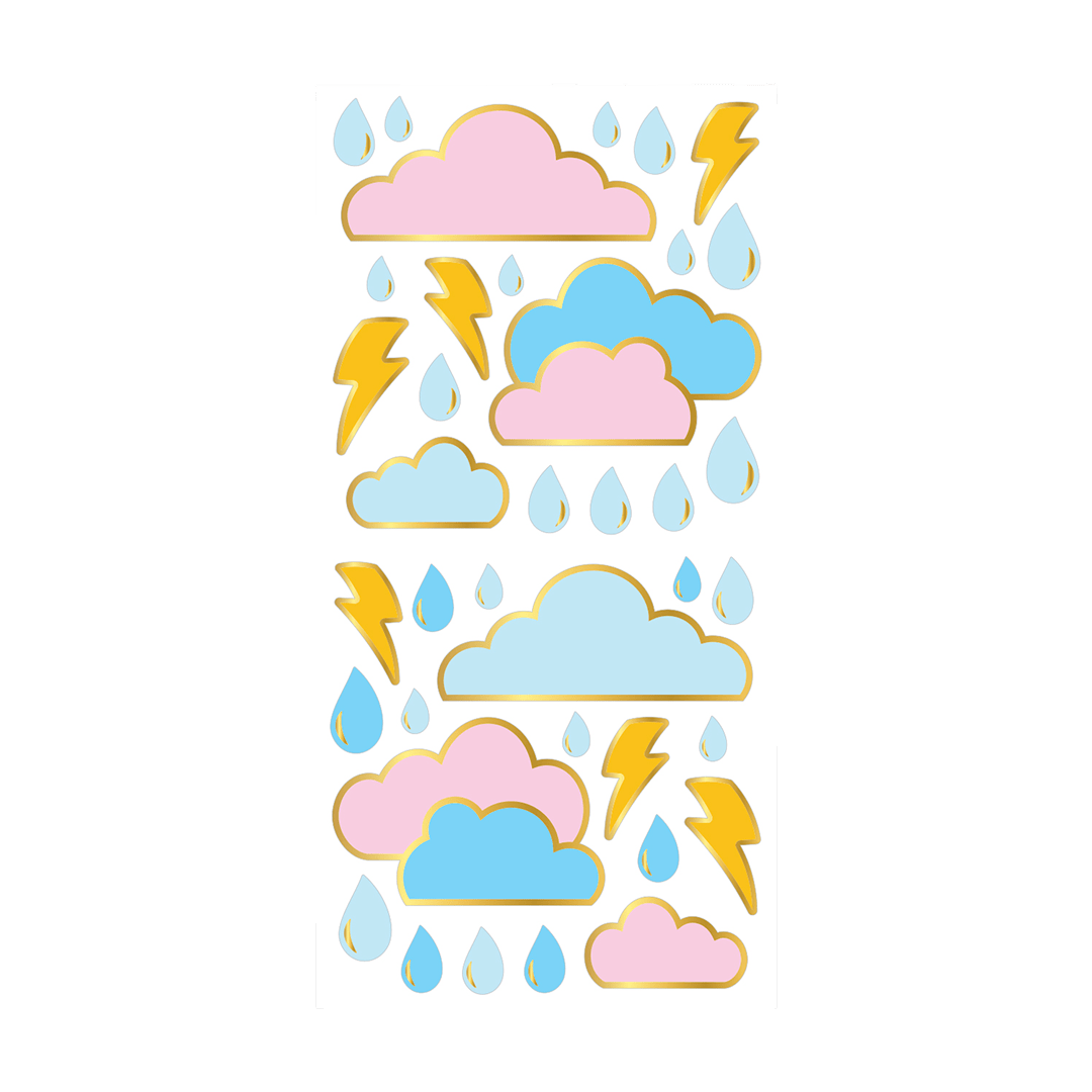 Splendid Sky Stickers On The Roll Collection