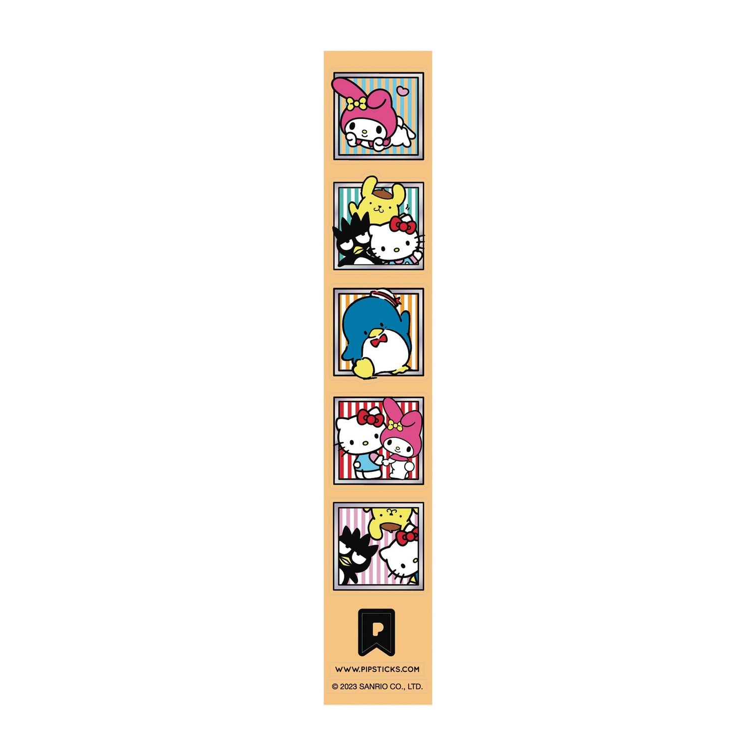 School Bus Rules Hello Kitty Sticker Pack