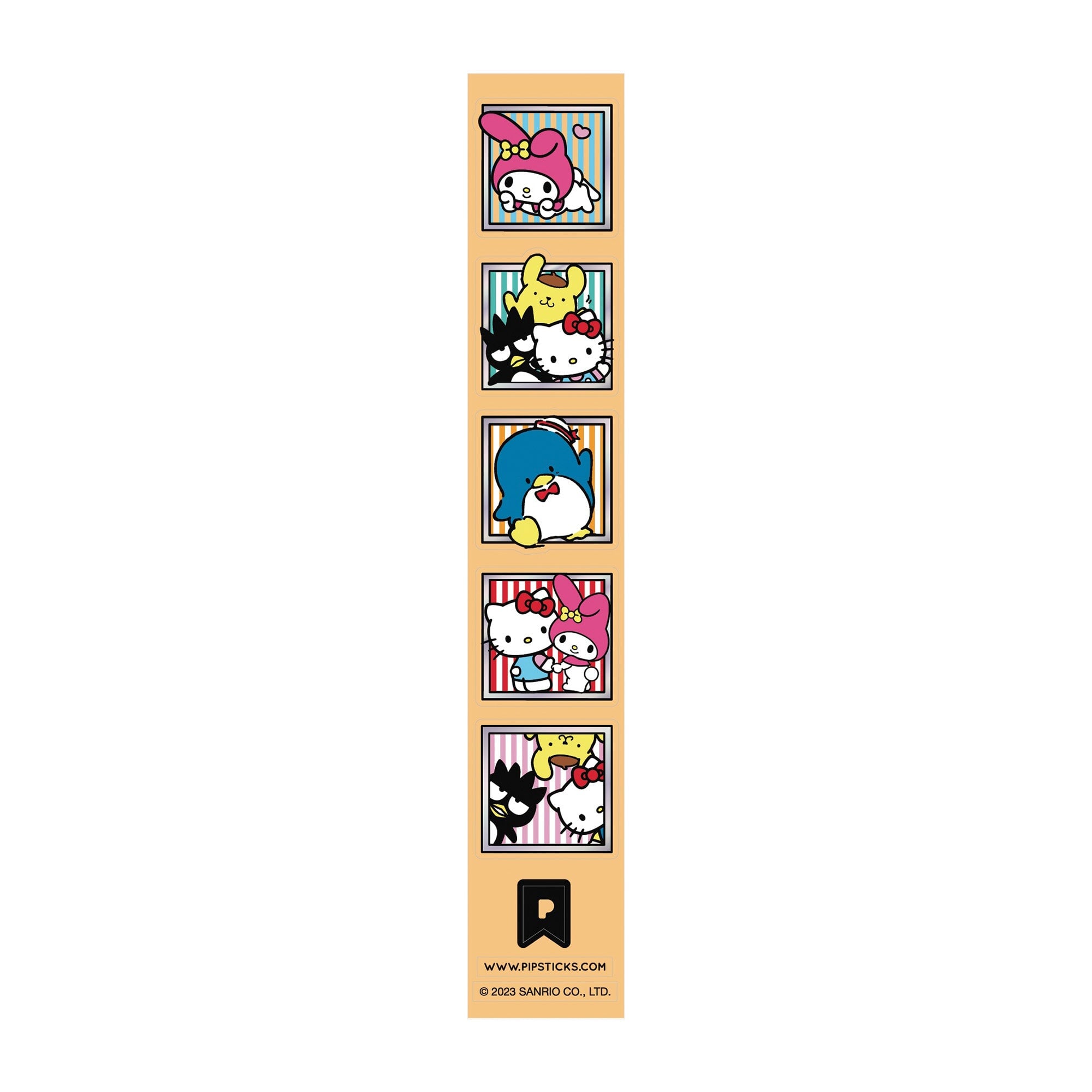 School Bus Rules Hello Kitty Sticker Pack