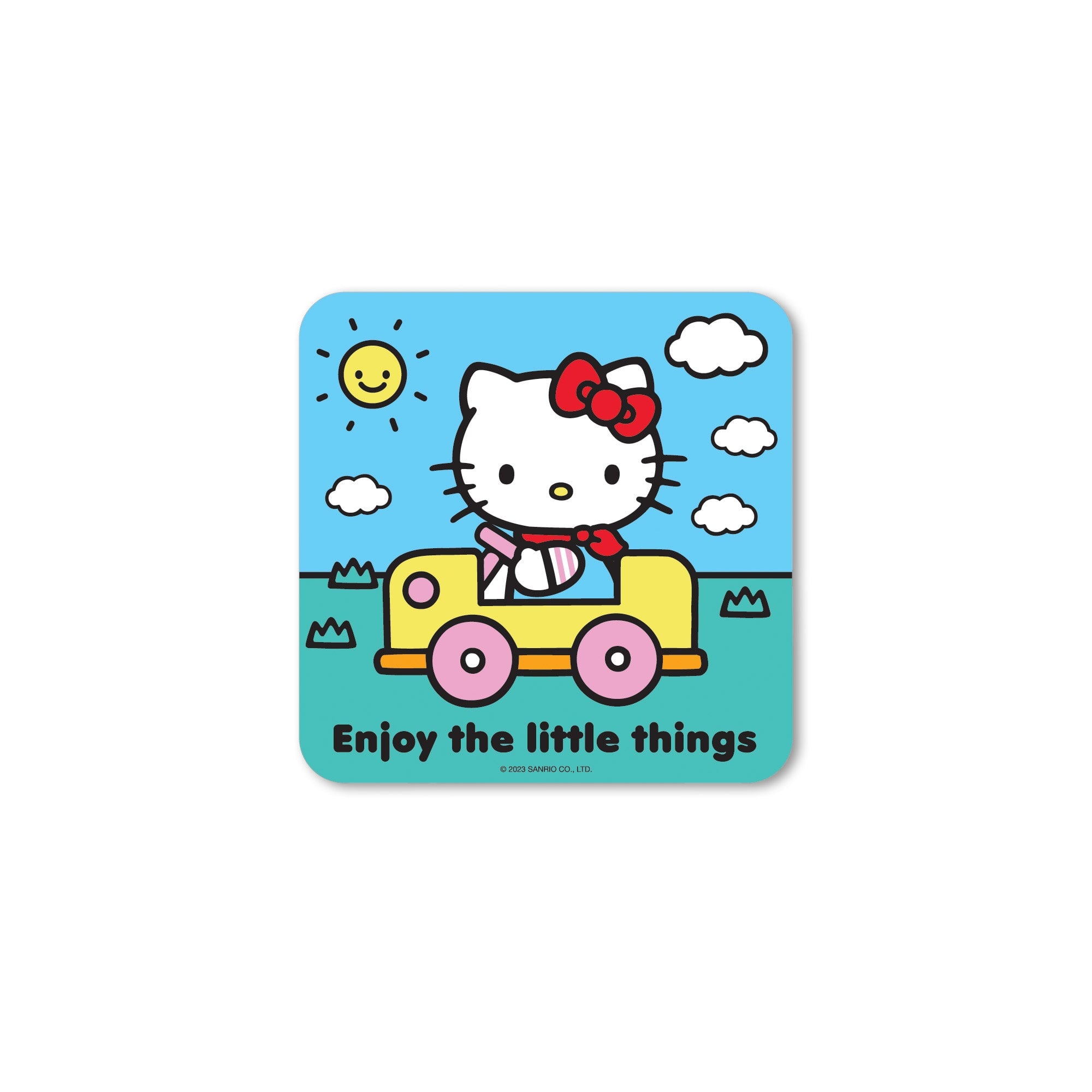 School Bus Rules Hello Kitty Sticker Pack