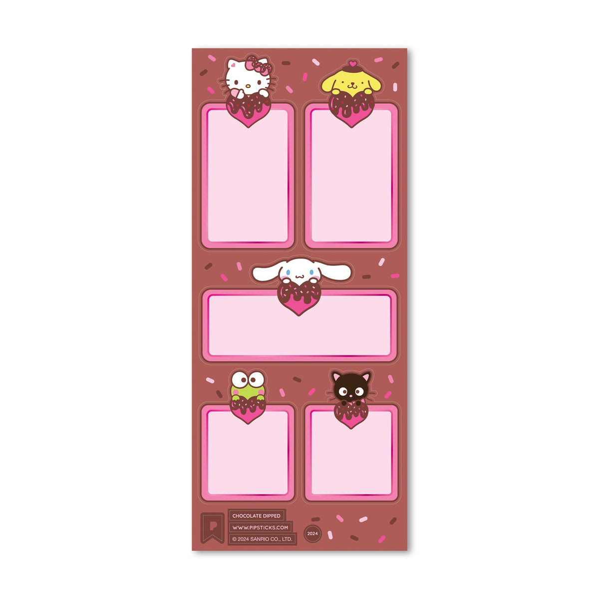 I Heart You Hello Kitty Sticker Pack