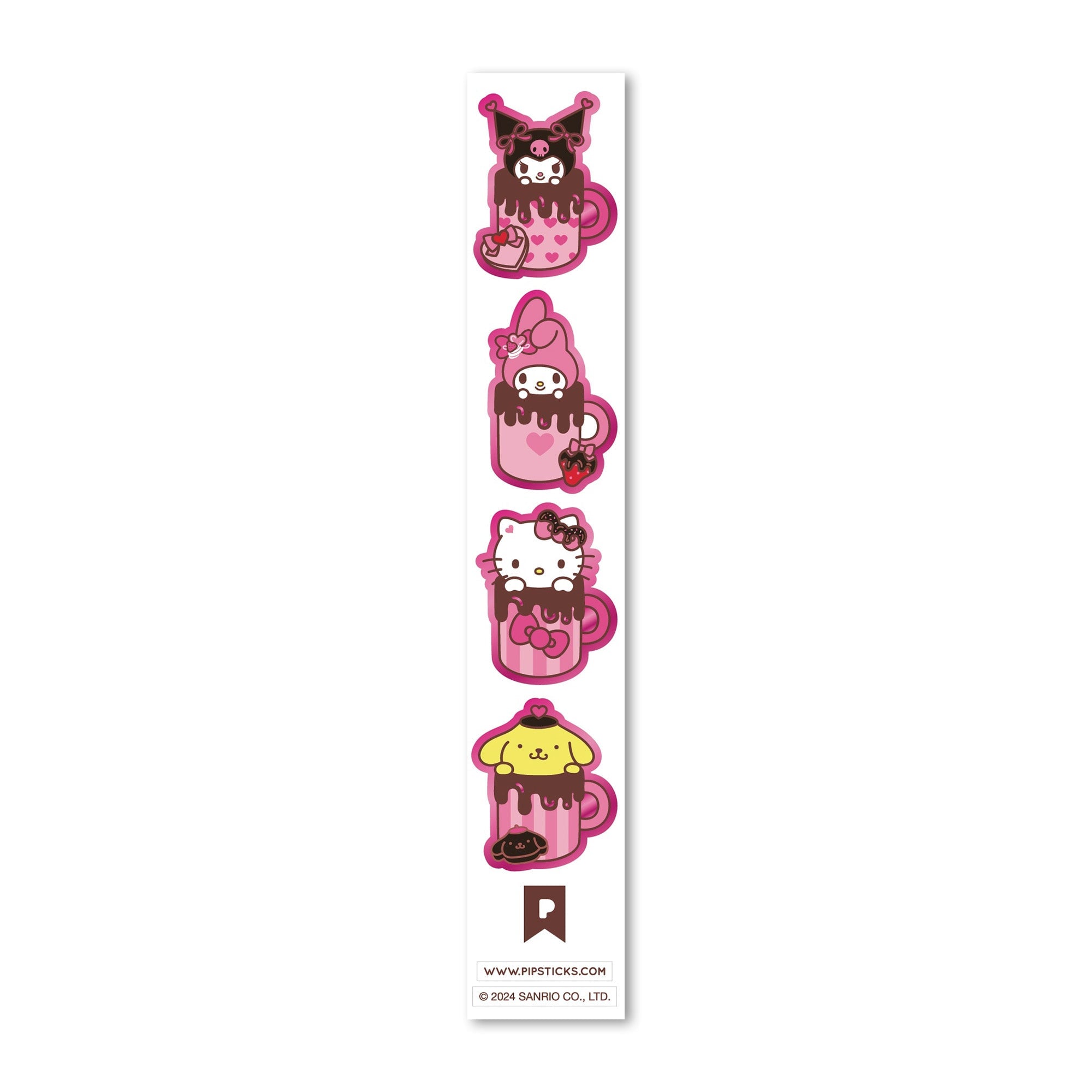 I Heart You Hello Kitty Sticker Pack