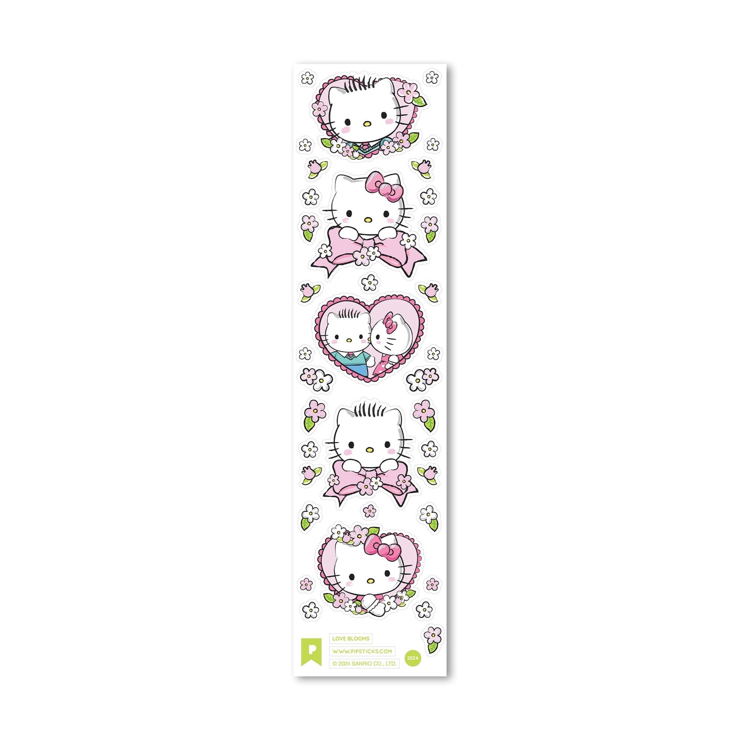 I Heart You Hello Kitty Sticker Pack