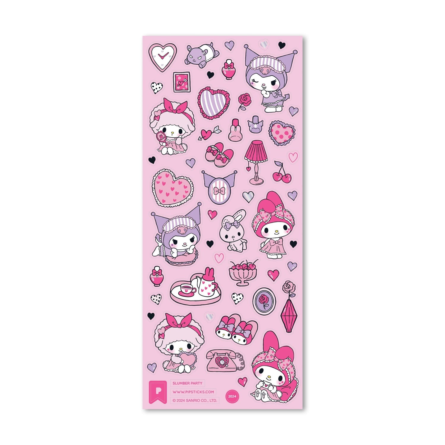 I Heart You Hello Kitty Sticker Pack