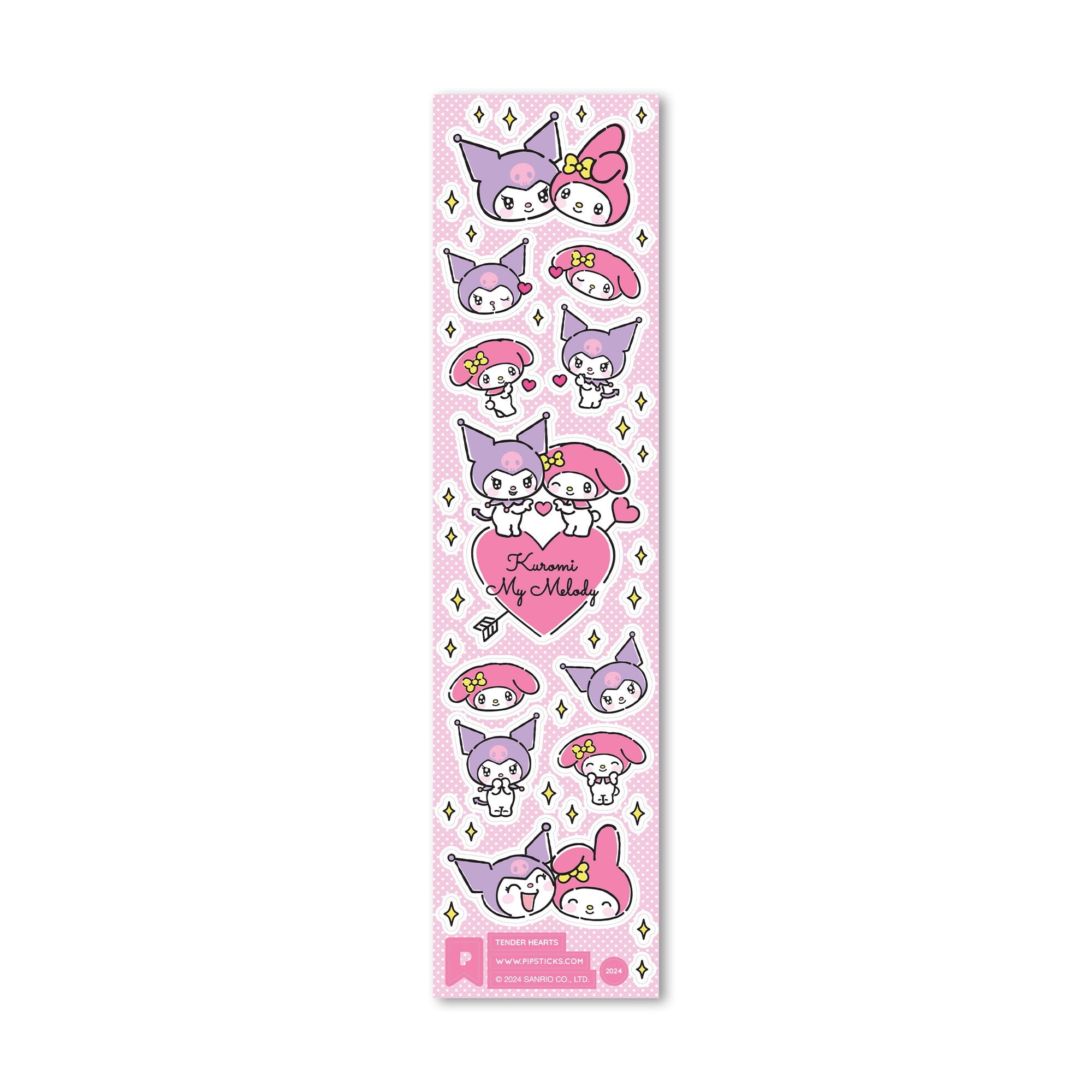 I Heart You Hello Kitty Sticker Pack