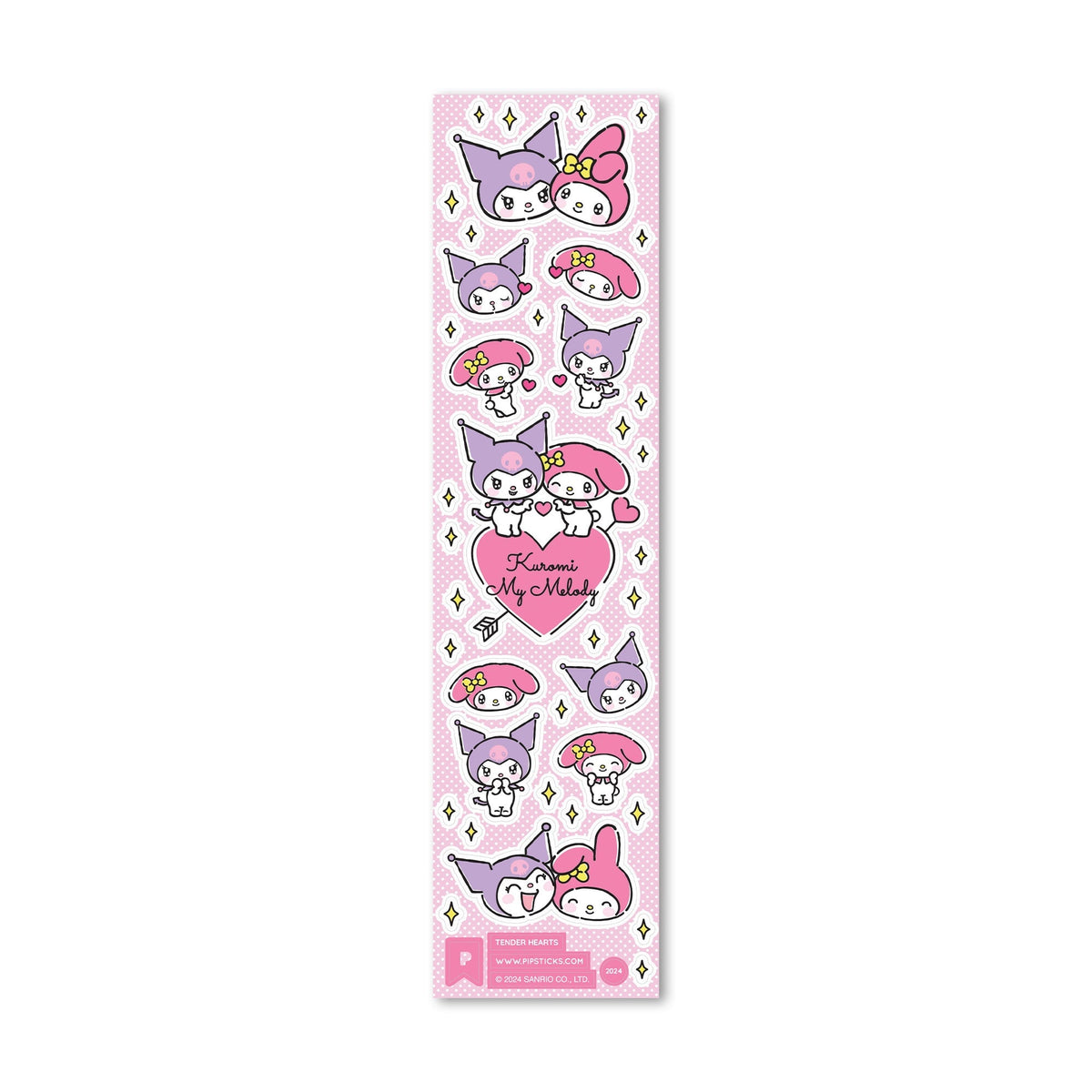 I Heart You Hello Kitty Sticker Pack
