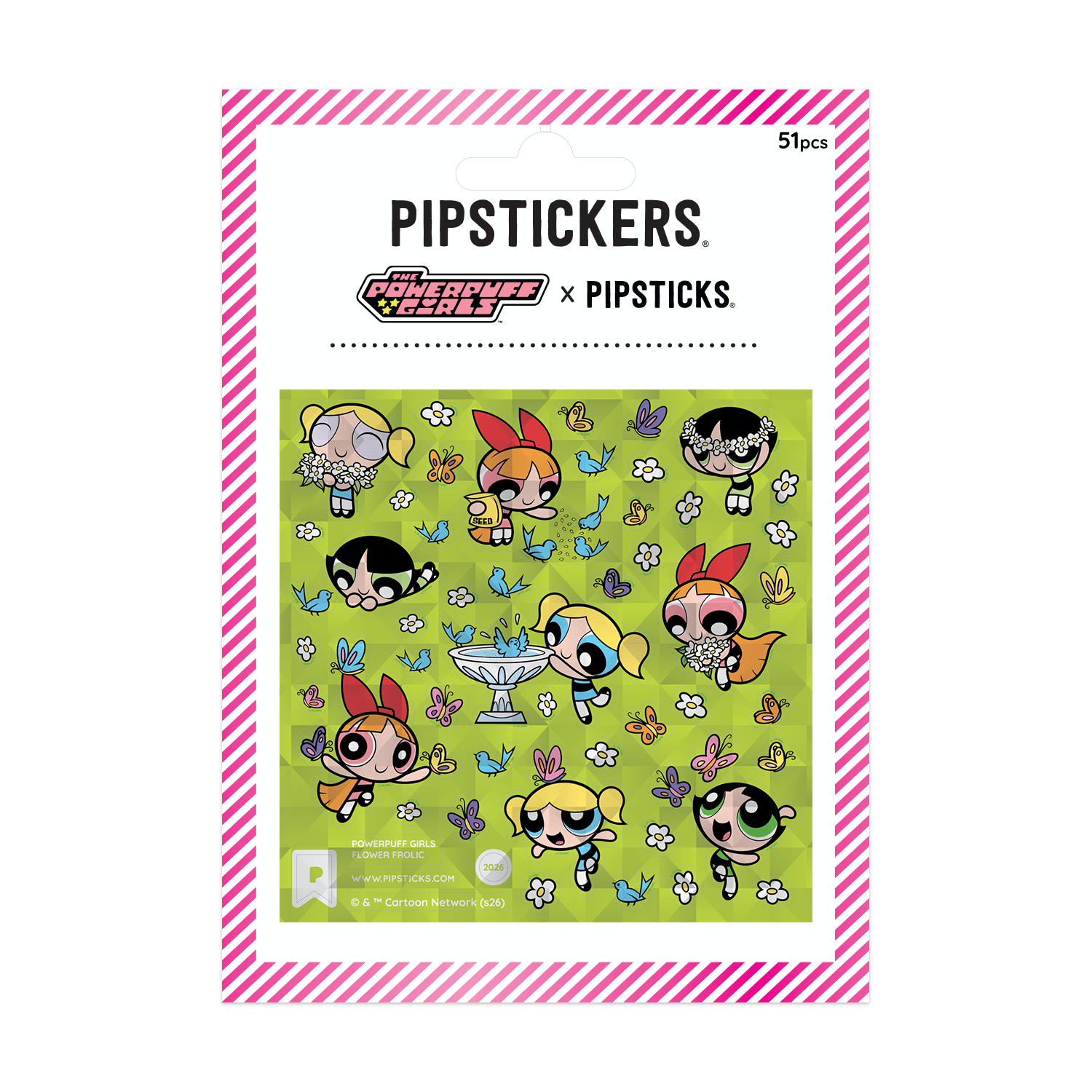 The Powerpuff Girls X Pipsticks Stationery Box