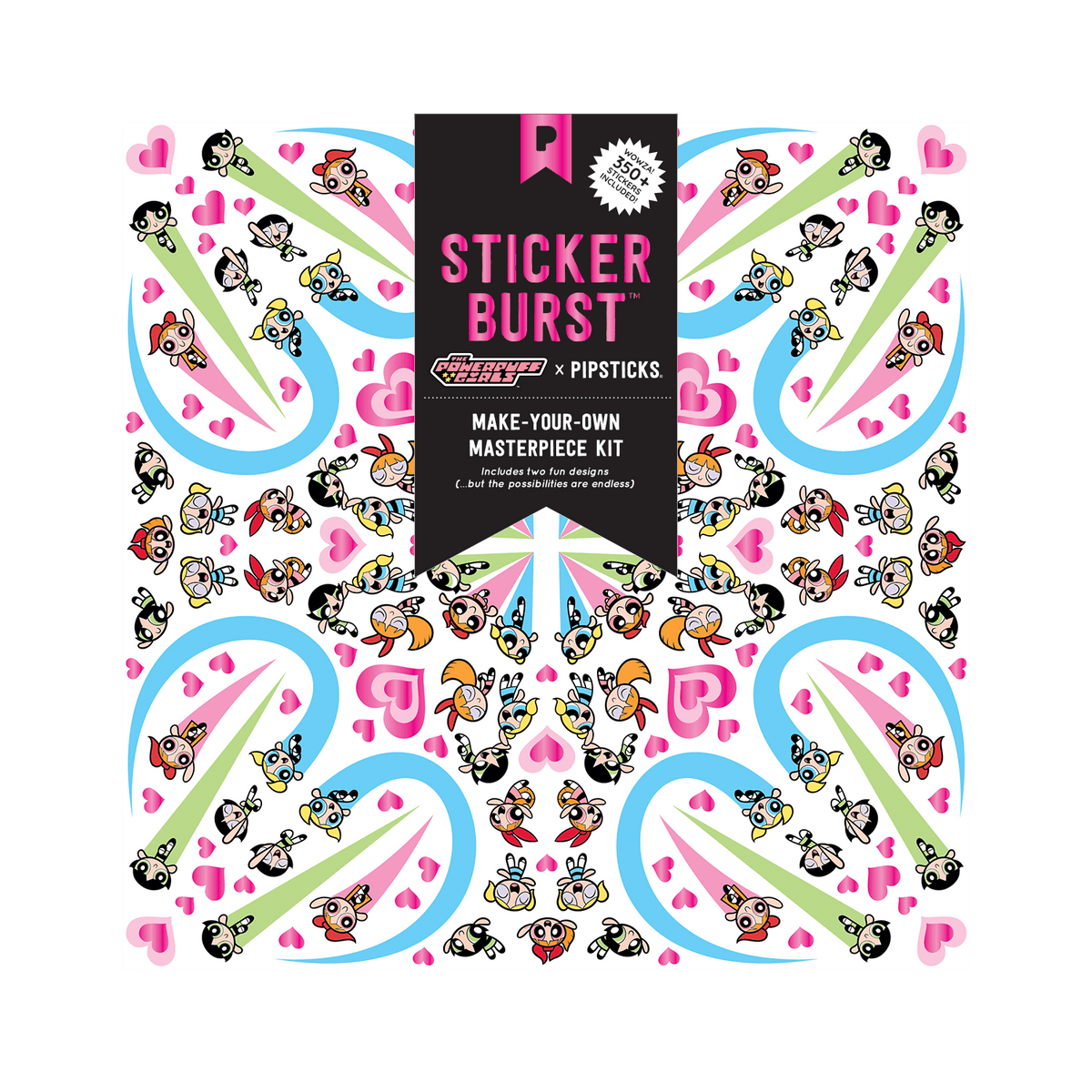 The Powerpuff Girls Sticker Burst