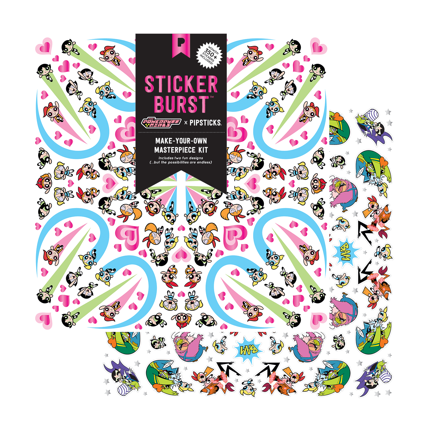 The Powerpuff Girls X Pipsticks Stationery Box
