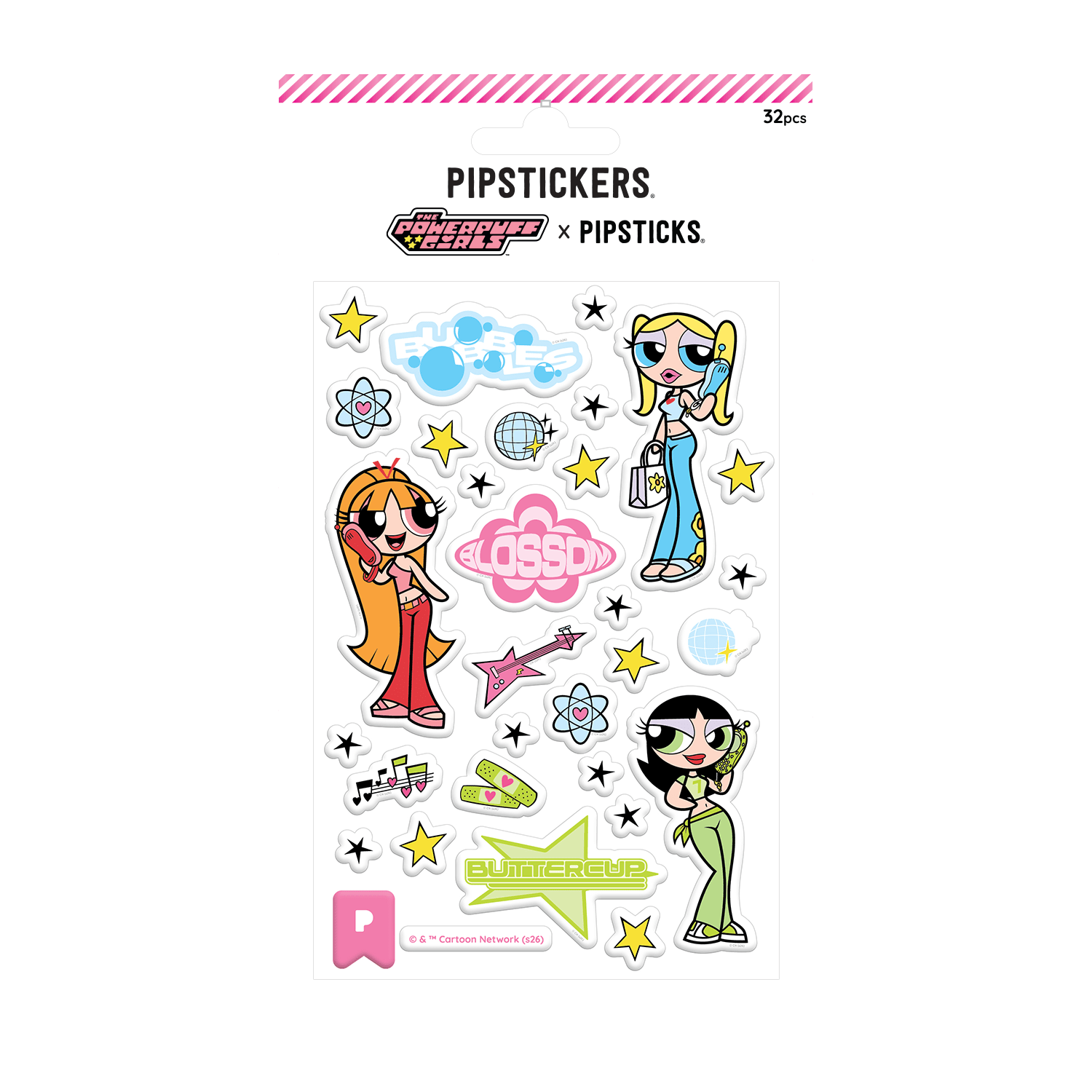 The Powerpuff Girls X Pipsticks Stationery Box