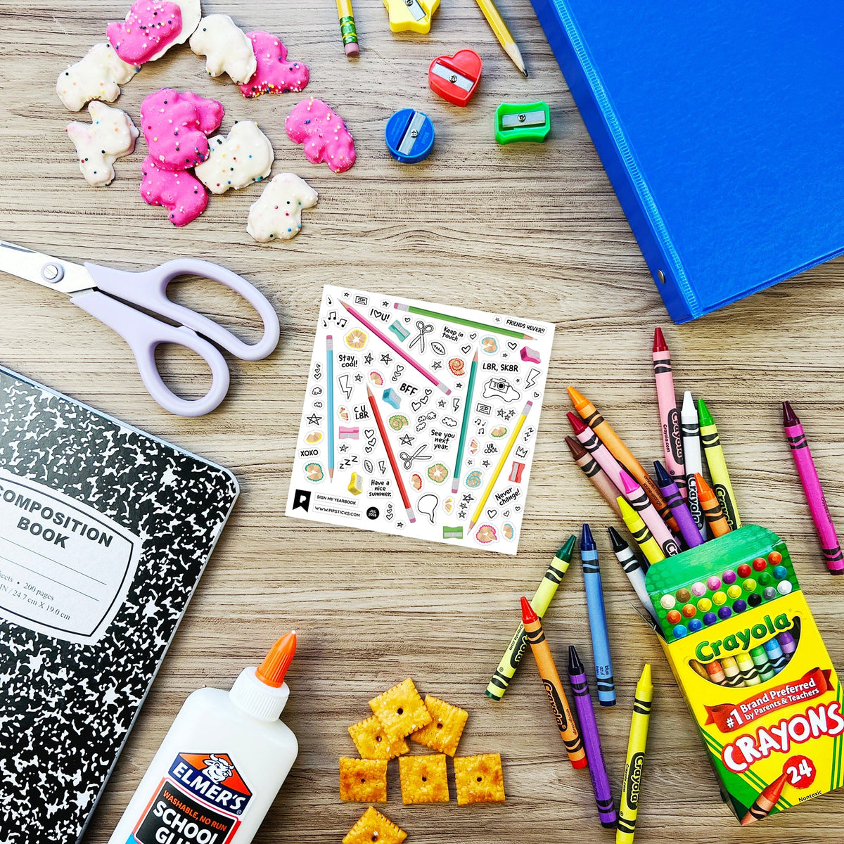 Throwback to School Sticker Club Pack