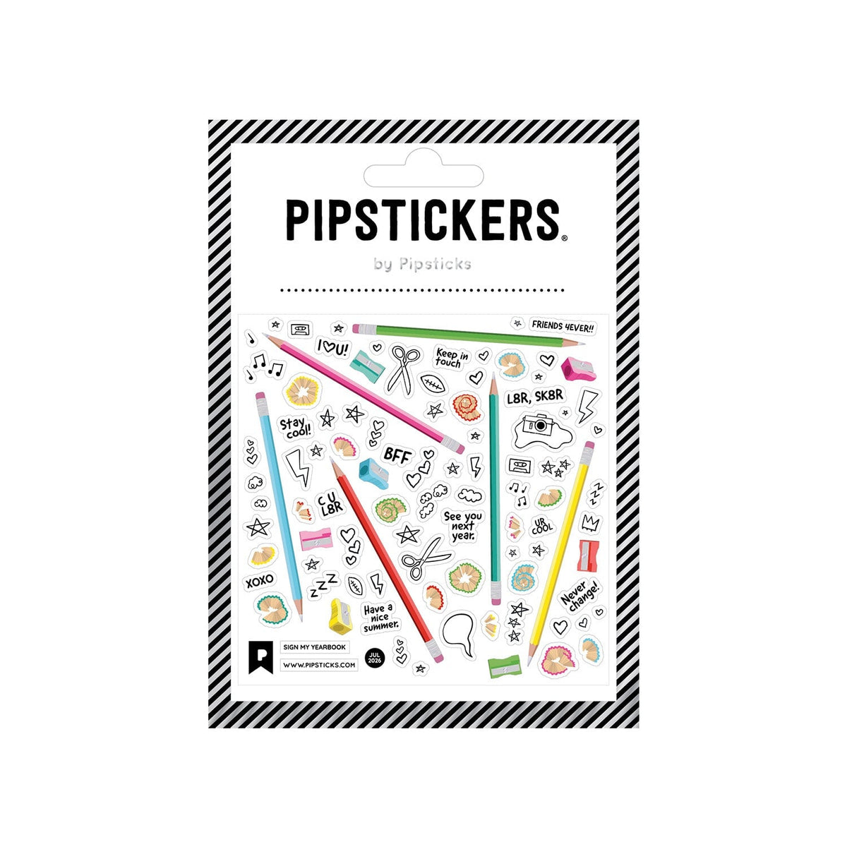 Throwback to School Sticker Club Pack