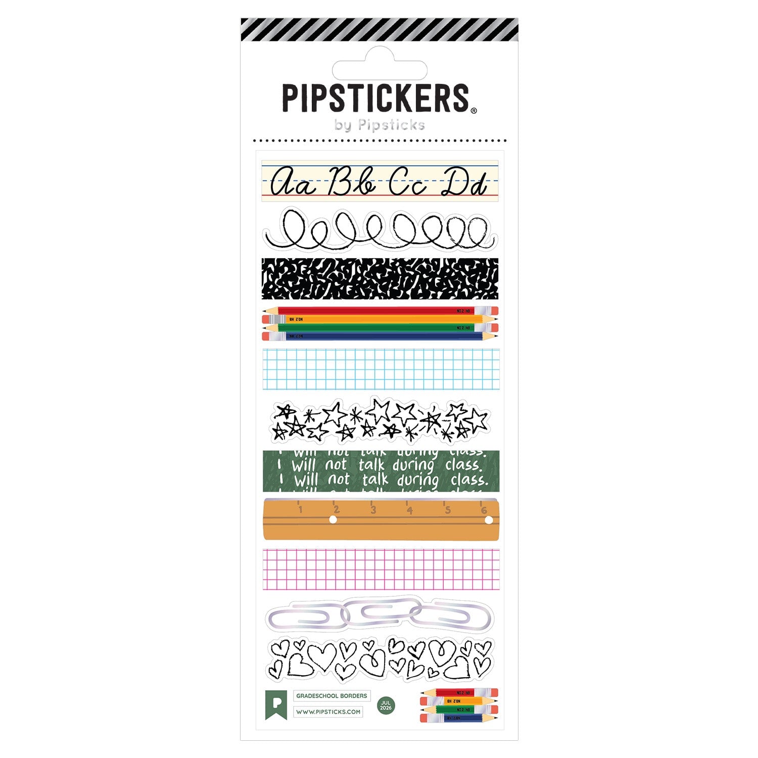 Throwback to School Sticker Club Pack